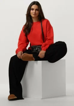 zwarte catwalk junkie wijde broek tr cosmos