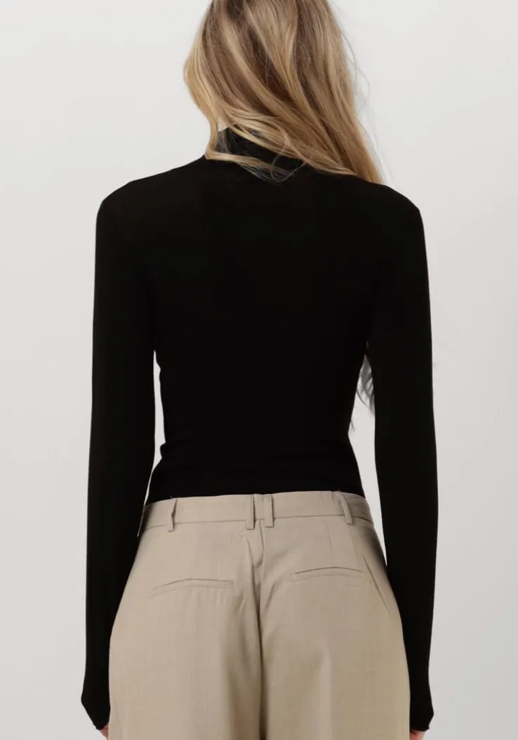 zwarte cc heart coltrui lana turtleneck