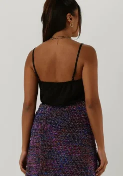 zwarte cc heart top lace top