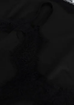 zwarte cc heart top lace top