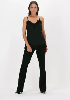 zwarte cc heart top lace top