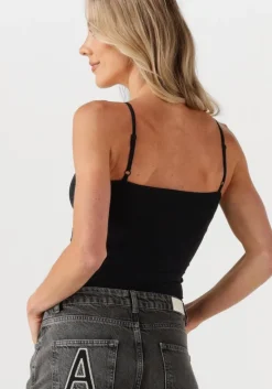 zwarte cc heart top seamless top