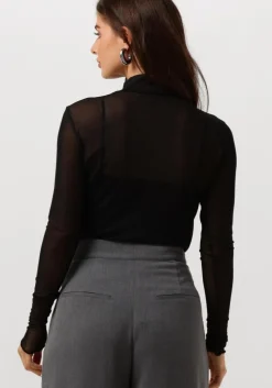 zwarte cc heart tops & t-shirts eve mesh turtleneck