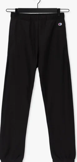 zwarte champion joggingbroek elastic cuff pants