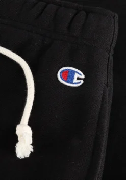 zwarte champion joggingbroek elastic cuff pants