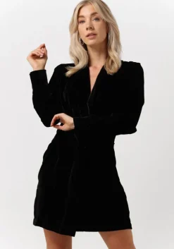 zwarte chptr-s mini jurk amore dress