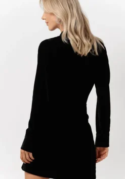 zwarte chptr-s mini jurk amore dress