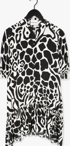 zwarte chptr-s mini jurk felicity dress