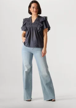 zwarte circle of trust blouses maren blouse