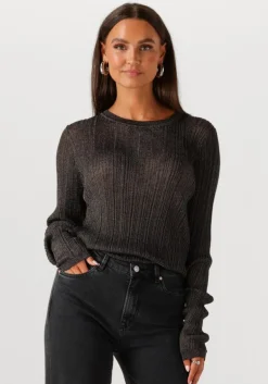 zwarte circle of trust t-shirt freya top