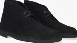 zwarte clarks originals boots desert boot dames
