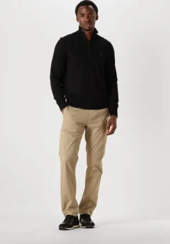 zwarte clay lage sneakers cl124h540