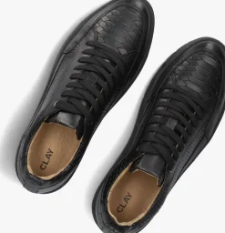 zwarte clay lage sneakers lpivar
