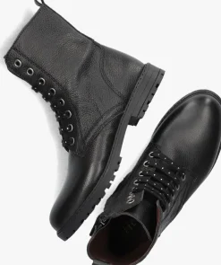 zwarte clic! veterboots 9584