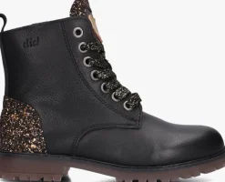 zwarte clic! veterboots 20210