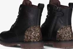 zwarte clic! veterboots 20210