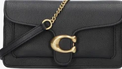 zwarte coach clutch tabby chain clutch