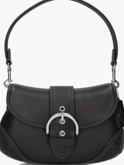zwarte coach schoudertas soho bag