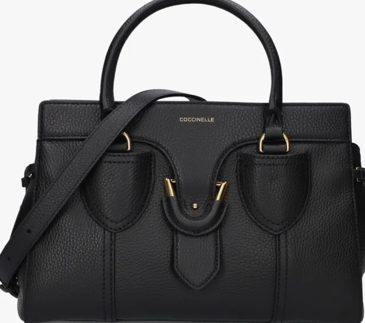 zwarte coccinelle handtas york