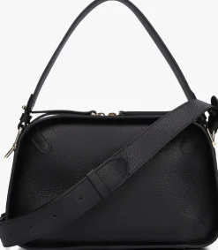 zwarte coccinelle schoudertas maleta