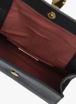 zwarte coccinelle schoudertas dorian