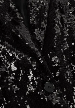 zwarte co'couture blazer club cc sequin blazer