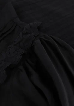 zwarte co'couture blouses lisissa frill blouse