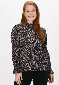 zwarte co'couture blouses austin smock blouse