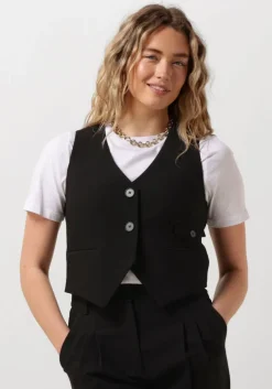 zwarte co'couture gilet vola tailor vest
