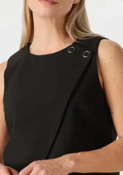 zwarte co'couture gilet volacc wrap vest