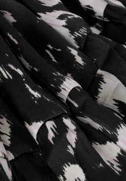 zwarte co'couture maxi jurk mary floor dress