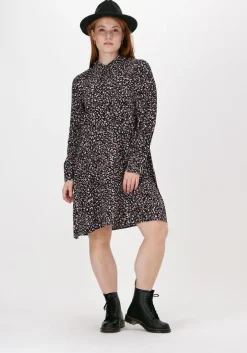 zwarte co'couture mini jurk austin shirt dress