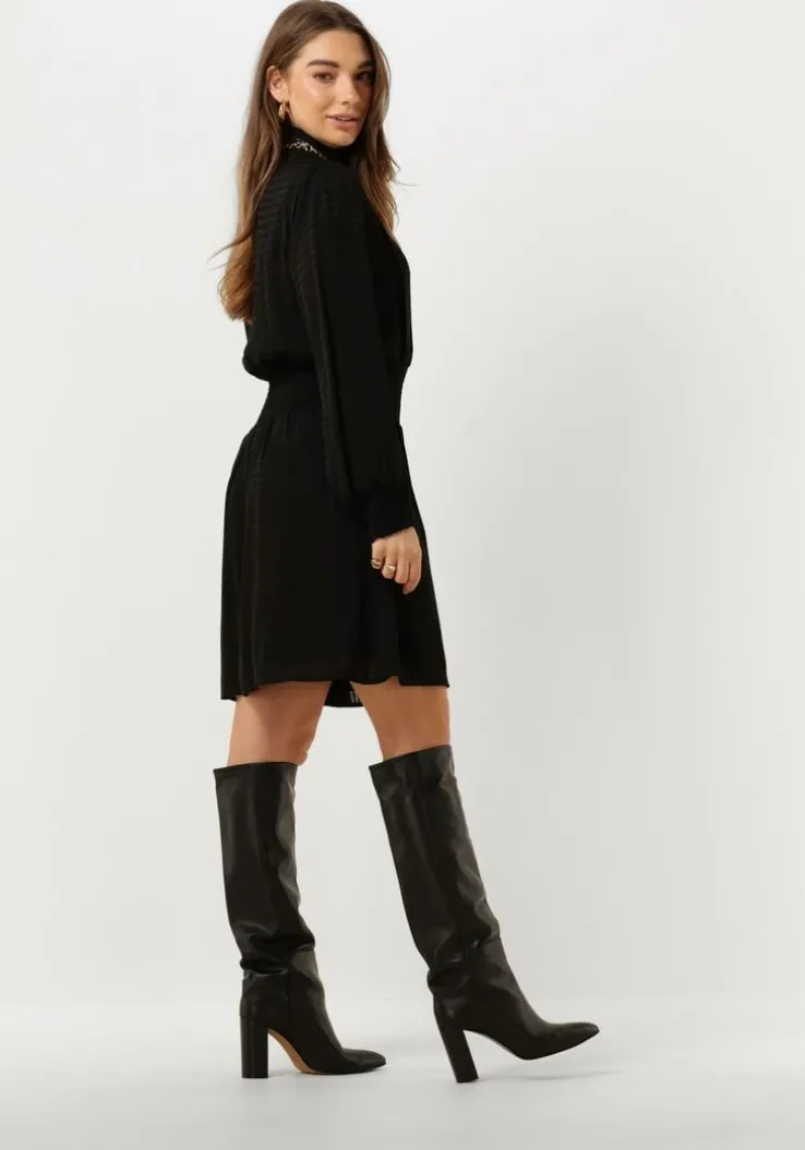 zwarte co'couture mini jurk margiecc dress