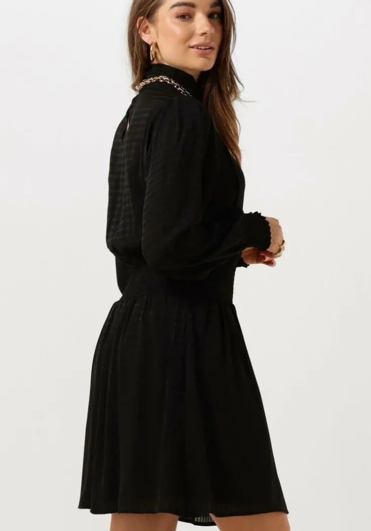 zwarte co'couture mini jurk margiecc dress