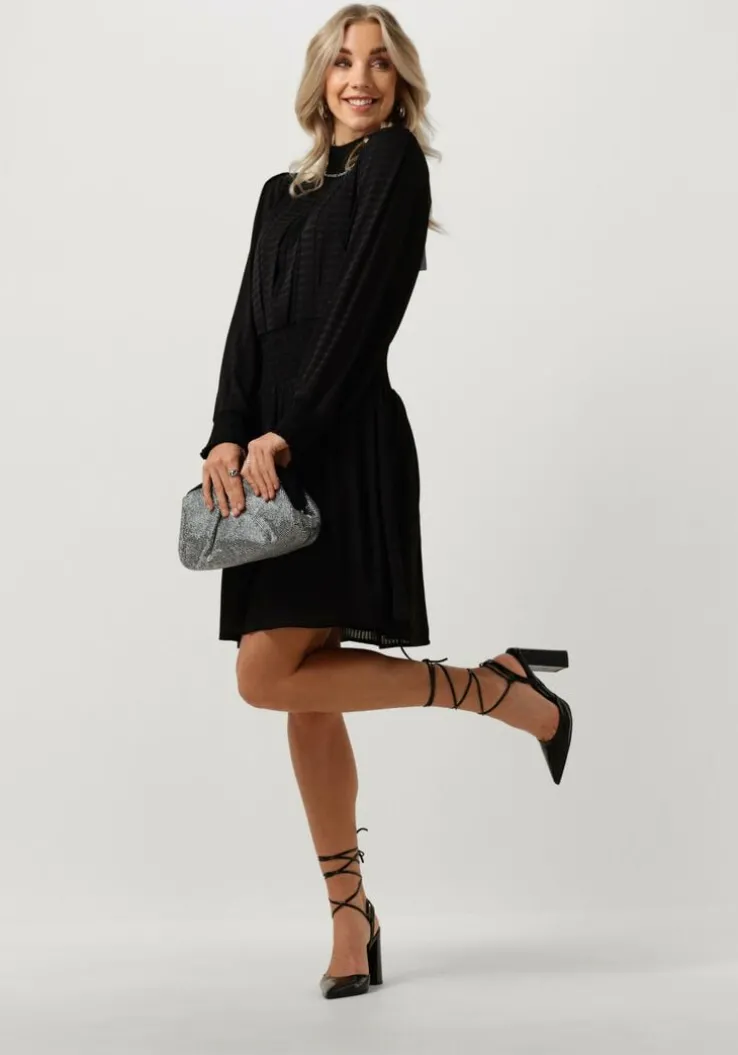 zwarte co'couture mini jurk margiecc dress