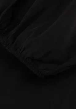 zwarte co'couture mini jurk sannacc knot dress