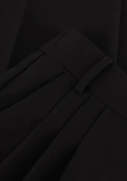 zwarte co'couture pantalon vola pleat pant