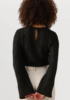 zwarte co'couture top freddie blouse