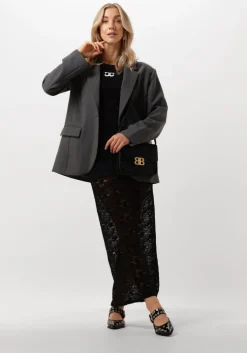 zwarte co'couture top granny logo tee