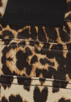 zwarte co'couture wide jeans leocc pleat pant