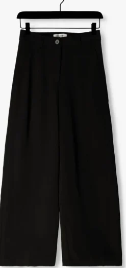 zwarte co'couture wijde broek celeste wide pant