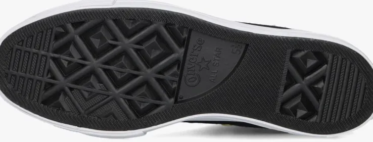 zwarte converse hoge sneakers chuck taylor all star lift platform