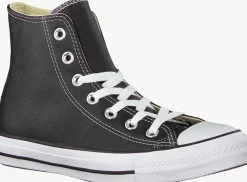 zwarte converse hoge sneakers chuck taylor all star hi dames