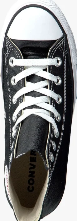 zwarte converse hoge sneakers chuck taylor all star hi dames