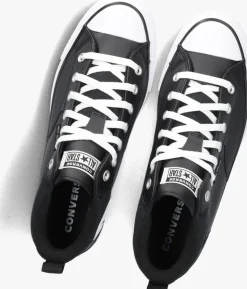 zwarte converse hoge sneakers chuck taylor all star malden street mid