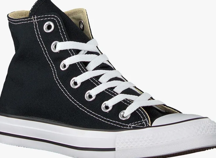 zwarte converse hoge sneakers chuck taylor all star hi dames
