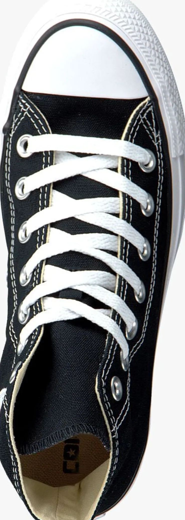 zwarte converse hoge sneakers chuck taylor all star hi dames