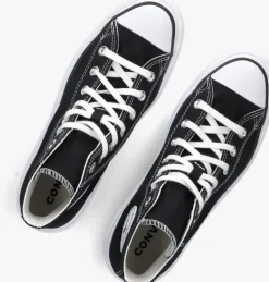 zwarte converse hoge sneakers chuck taylor lugged heel hi