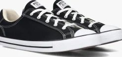 zwarte converse lage sneakers chuck taylor all star dainty lucky ox