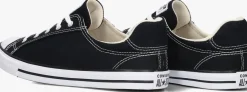 zwarte converse lage sneakers chuck taylor all star dainty lucky ox